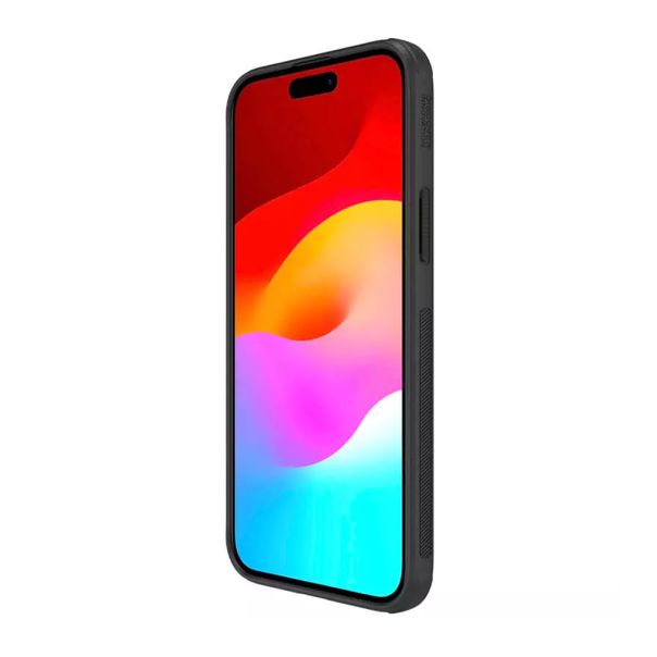 NILLKIN Maska Super Frost Pro Magnetic za iPhone 15 Plus, crna - F111669