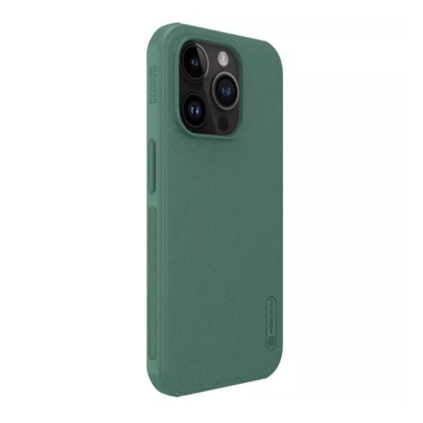NILLKIN Maska Super Frost Pro za iPhone 15 Pro, zelena - F111691