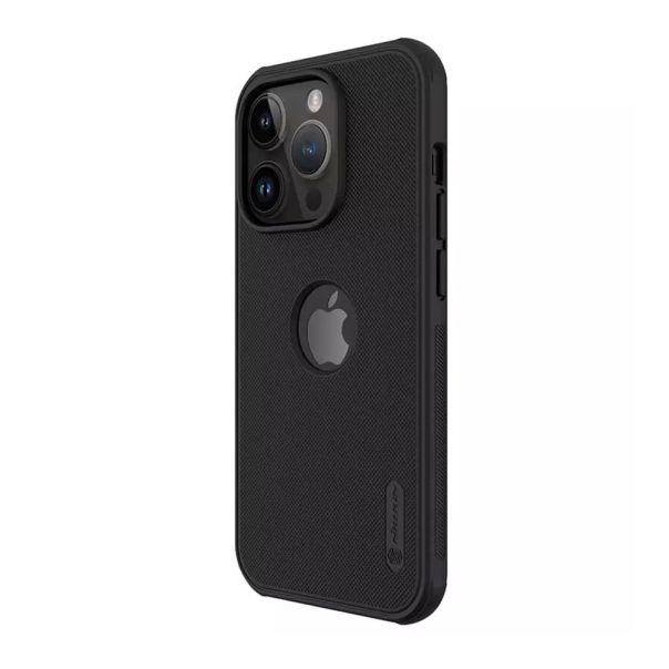 NILLKIN Maska Super Frost Pro za iPhone 15 Pro Max, crna - F111693