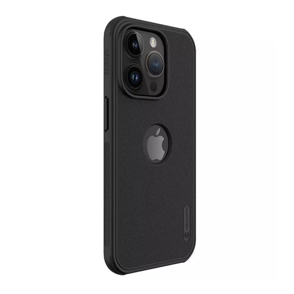 NILLKIN Maska Super Frost Pro za iPhone 15 Pro Max, crna - F111693