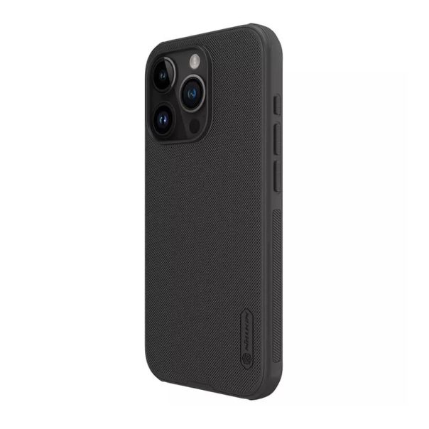 NILLKIN Maska Super Frost Pro za iPhone 15 Pro Max, crna - F111698