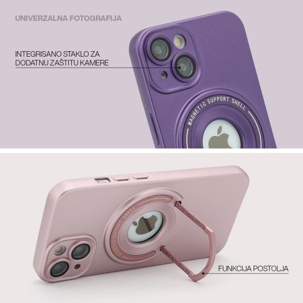 Futrola Shadow Magsafe za iPhone 14, roze - F112492