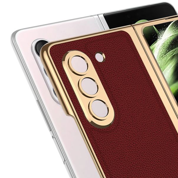 Futrola Gold Line za Samsung F946B Galaxy Z Fold 5 5G, crvena - F113206