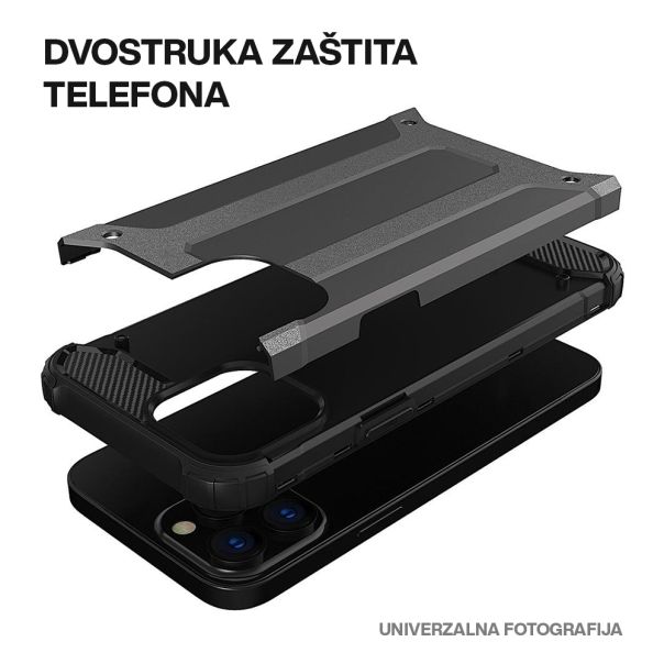 Futrola Defender II za Samsung S928B Galaxy S24 Ultra 5G, crna - F114004