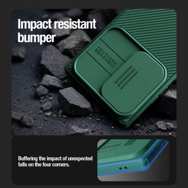 NILLKIN Maska Cam Shield Pro za Samsung S928B Galaxy S24 Ultra 5G, plava - F114024