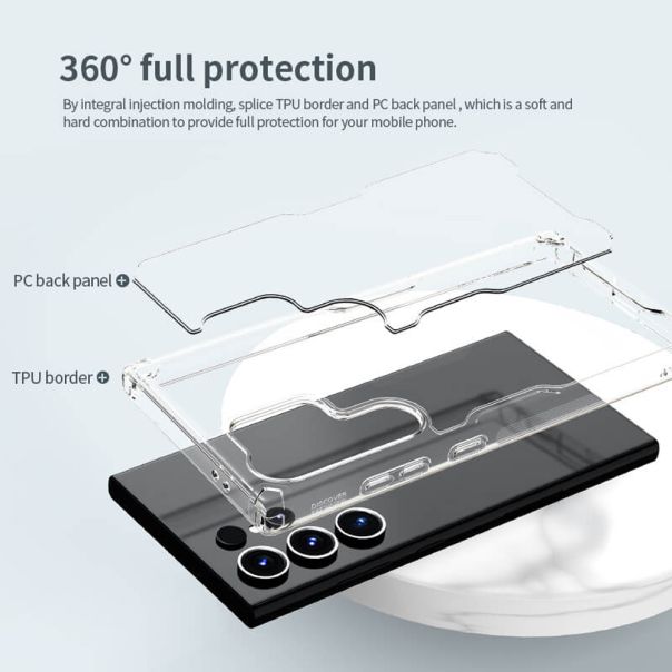 NILLKIN Maska Nature za Samsung S928B Galaxy S24 Ultra 5G, providna - F114031