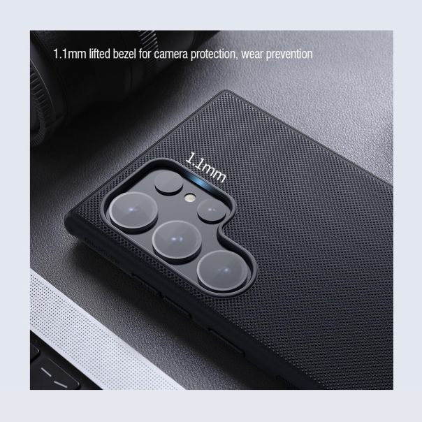 NILLKIN Maska Super Frost Pro za Samsung S928B Galaxy S24 Ultra 5G, crna - F114052