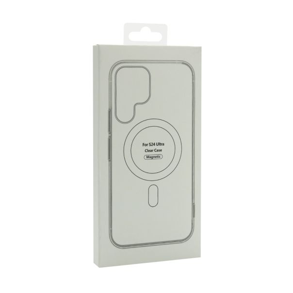 Futrola Silikonska Magnetic za Samsung S928B Galaxy S24 Ultra 5G, providna - F114176