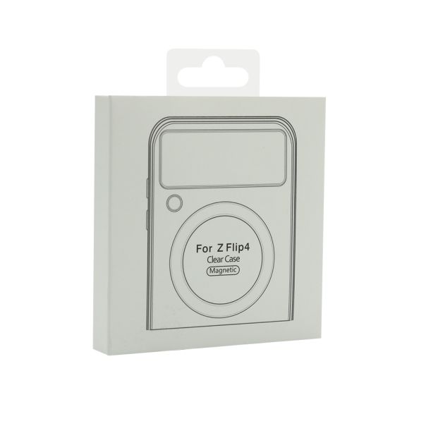 Futrola Silikonska Magnetic za Samsung F721B Galaxy Z Flip 4 5G, providna - F114179