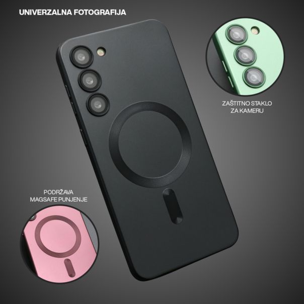 Maska Elegant Magsafe za Samsung S921B Galaxy S24 5G, siva - F114233