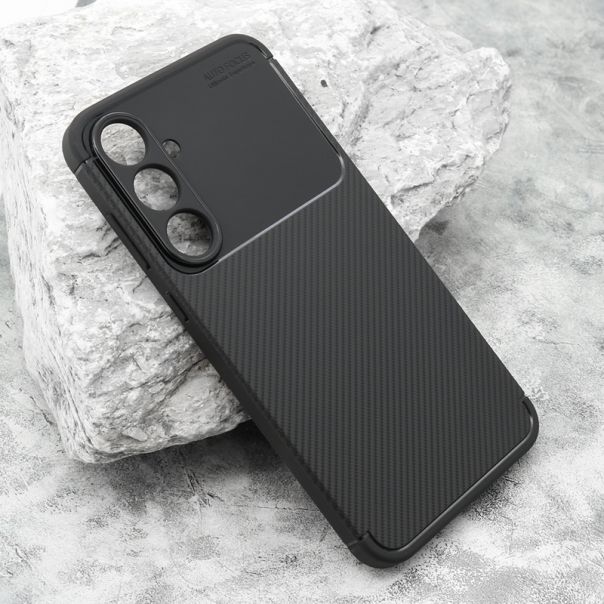 Maska Carbon za Samsung A556B Galaxy A55 5G, crna - F114282