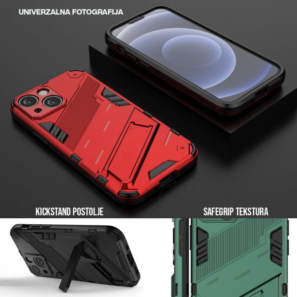 Maska Color Strong II za Xiaomi Redmi Note 13, zelena - F114298