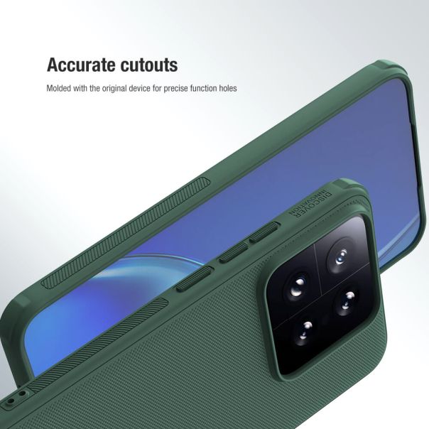 NILLKIN Maska super frost za Xiaomi 14, crna - F114353