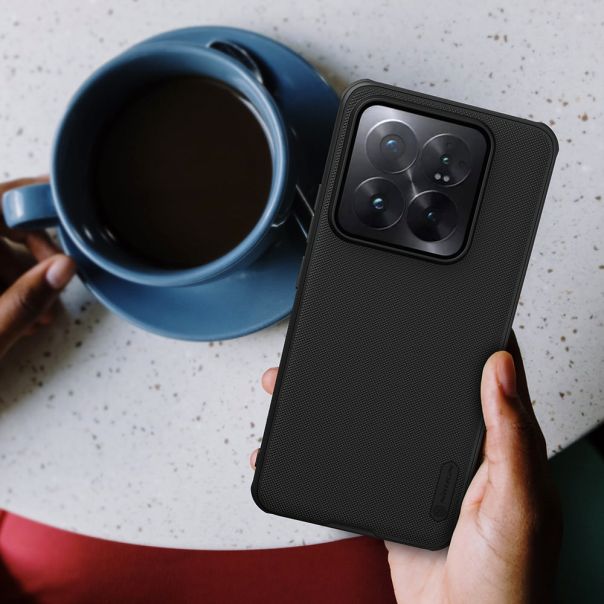 NILLKIN Maska super frost za Xiaomi 14 Pro, crna - F114355