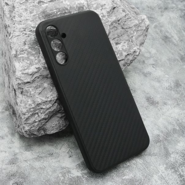 Maska silikon Carbon Light za Samsung A356B Galaxy A35 5G, crna - F114359