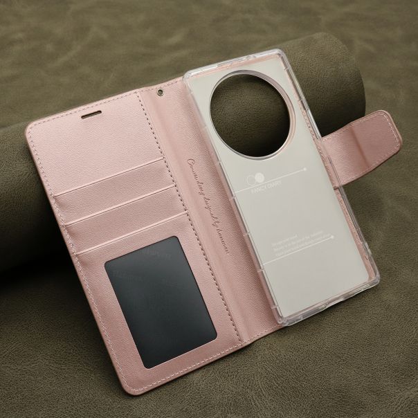 Maska BI Fold Hanman II za Honor Magic 6 lite svetlo, roza - F114683