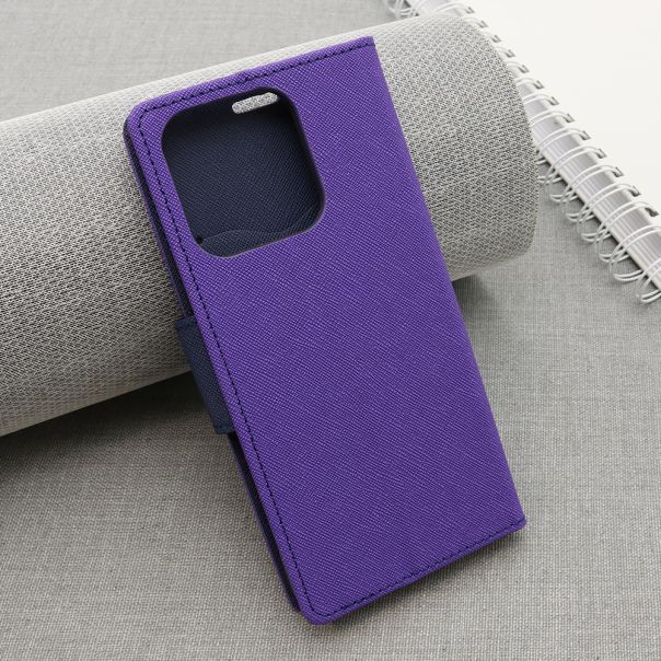 Maska BI FOLD MERCURY za Honor X8b, ljubičasta - F114717