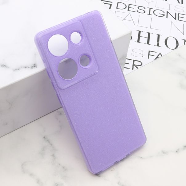 Maska Glow shining za Xiaomi Redmi Note 13 Pro 4G, ljubičasta - F115491