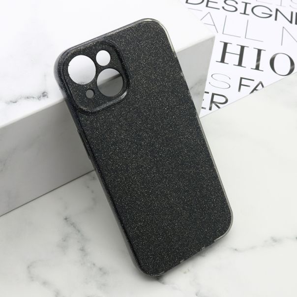 Maska Glow shining za iPhone 15, crna - F115494