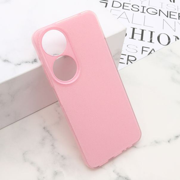 Maska Glow shining za Honor X7b, svetlo roze - F115513