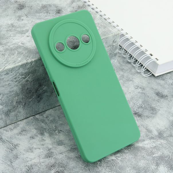 Silikonska maska Pro Camera za Xiaomi Redmi A3, tamno zelena - F115576