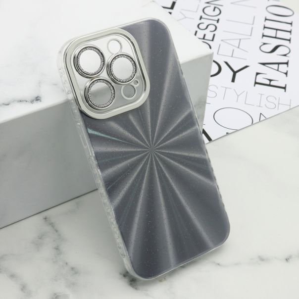 Maska Sparkling shine za iPhone 15 Pro, crna - F115922