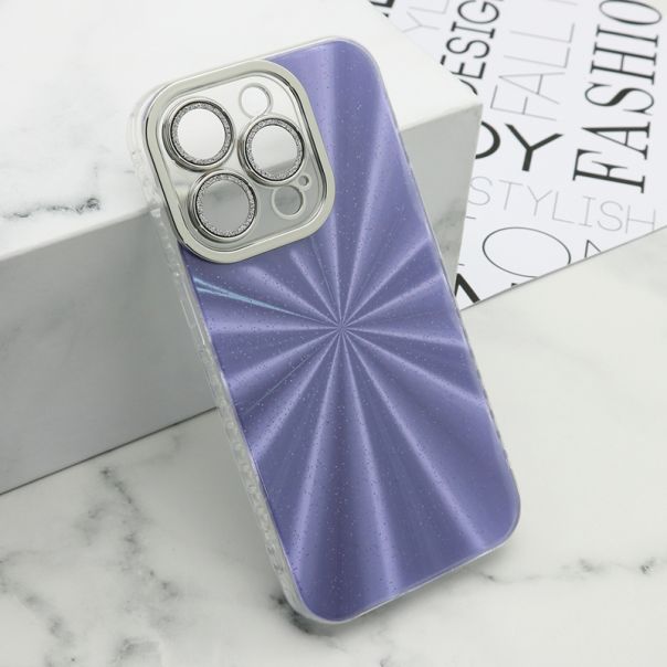 Maska Sparkling shine za iPhone 15 Pro, plava - F115923