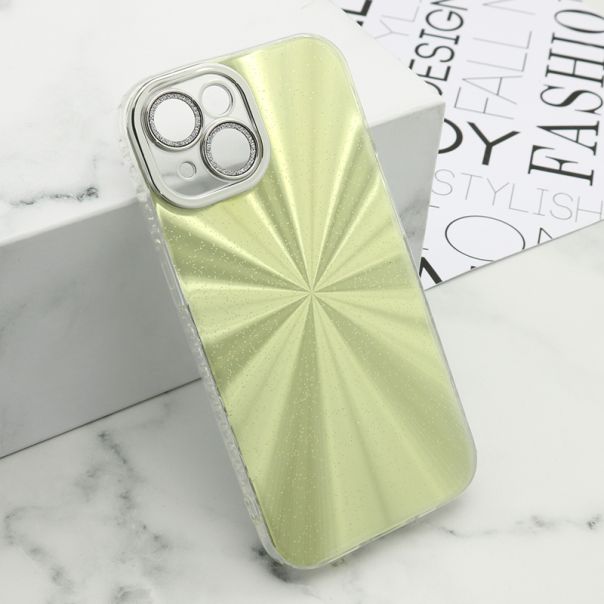 Maska Sparkling shine za iPhone 15, zlatna - F115925