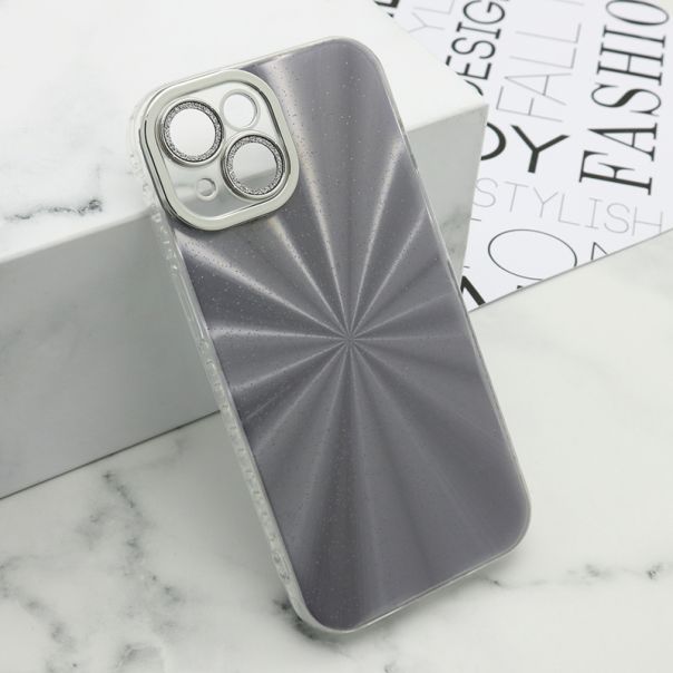 Maska Sparkling shine za iPhone 15, crna - F115926