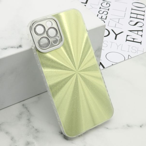Maska Sparkling shine za iPhone 12 Pro, zlatna - F115937