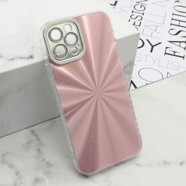 Maska Sparkling shine za iPhone 12 Pro, roze - F115938
