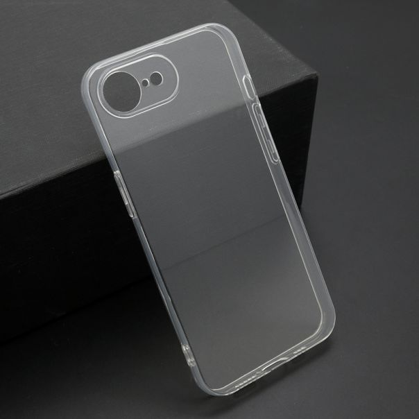 Silikonska maska Ultra tanki Protect za iPhone SE4, providna - F115978