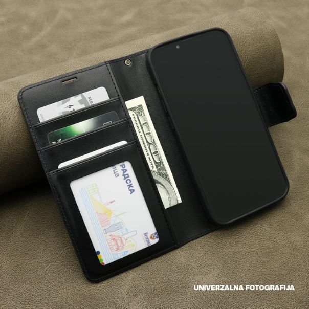 Futrola na preklop Bi Fold Hanman II za Huawei Pura 70 Pro/70 Pro Plus, crna - F116072