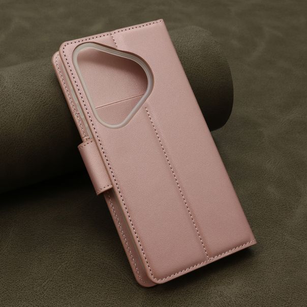 Futrola na preklop Bi Fold Hanman II za Huawei Pura 70 Pro/70 Pro Plus, svetlo roze - F116073