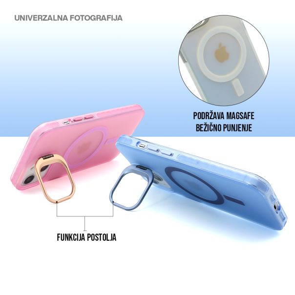 Maska za iPhone 15 Pro (61) ljubičasta SHINE MagSafe - EP2911362