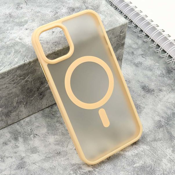 Maska Silky Magsafe Matte za iPhone 11, roze - F116308