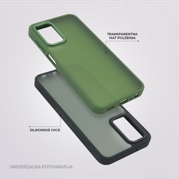 Maska Shine edge za Samsung A155F/A156B Galaxy A15 4G/5G, siva - F116466