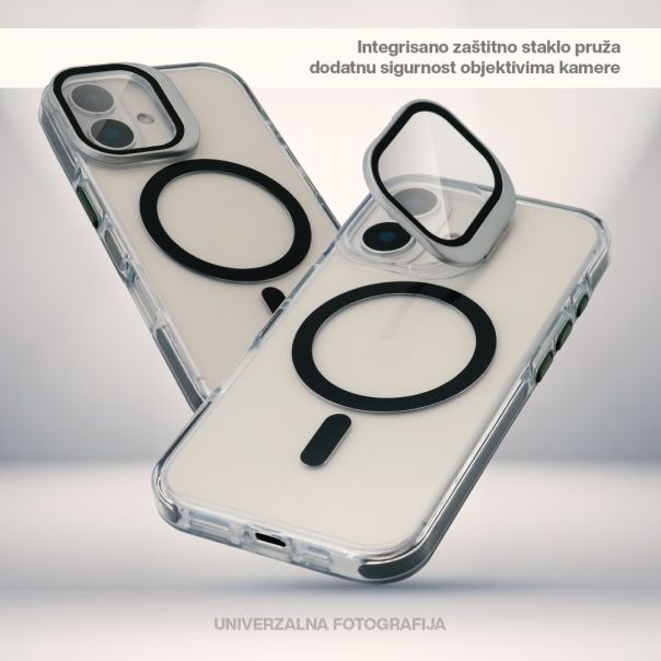 Maska CAMERA EDGE MagSafe za iPhone 16 Pro, zlatna - F116665