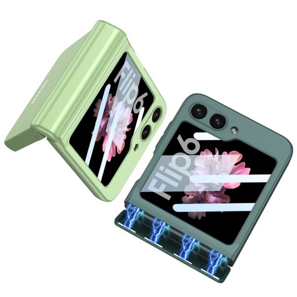 Maska za Samsung Galaxy Z Flip 6 5G/Z Flip 7 FE 5G SMOOTH LINE roze (GKK case) - EP2902037