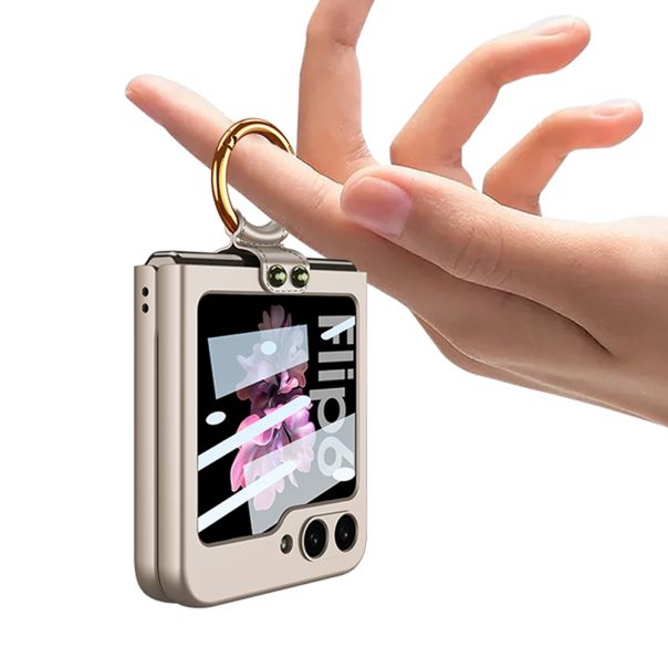 Maska za Samsung Galaxy Z Flip 6 5G/Z Flip 7 FE 5G ljubičasta (GKK case) SMOOTH RING - EP2902582