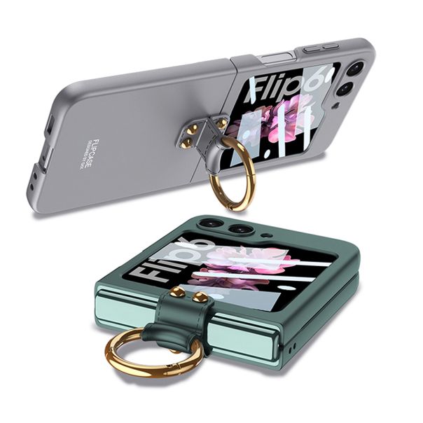 Maska za Samsung Galaxy Z Flip 6 5G/Z Flip 7 FE 5G ljubičasta (GKK case) SMOOTH RING - EP2902582