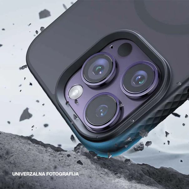 Maska RUGGED MagSafe za iPhone 13 Pro, plava - F116772