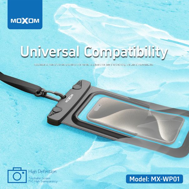 Maska vodootporna MX-WP01 6.9 inch, roza - F116781