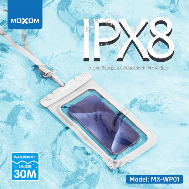 Maska vodootporna MX-WP01 6.9 inch, roza - F116781