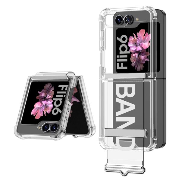 Maska CLEAR STRAP za Samsung F741B Galaxy Z Flip 6 5G, bela - F116931