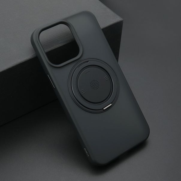 Maska Creative&Inovative RING za iPhone 15 Pro Max, crna - F116937
