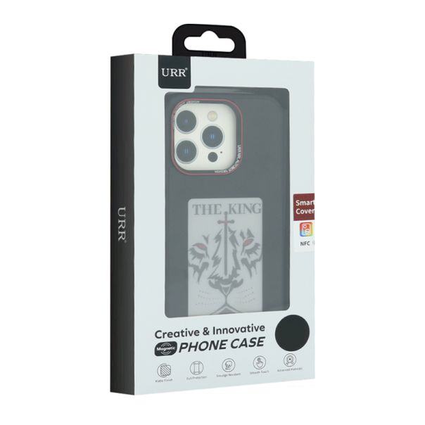 Maska SMART COVER Corning Glass za iPhone 14 Pro Max, crna - F116942