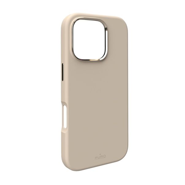 Maska PURO ICON MAGSAFE za iPhone 16 Pro Max, bež - F116973