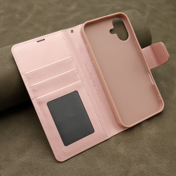 Futrola na preklop Bi fold Hanman II za iPhone 16 Plus, svetlo roze - F117009