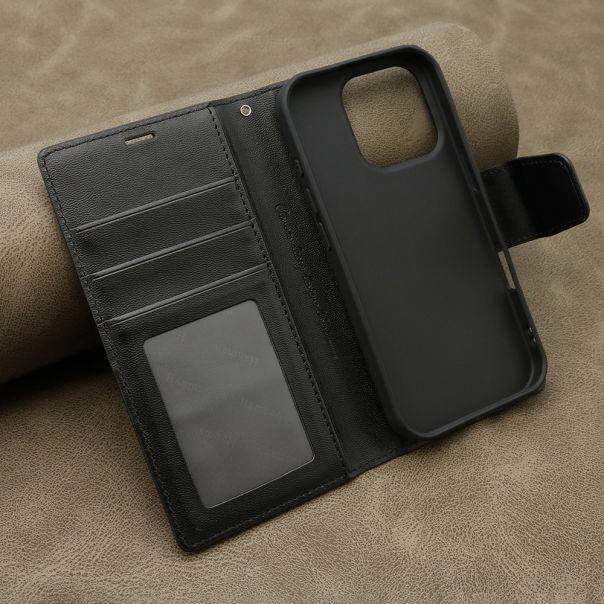 Futrola na preklop Bi fold Hanman II za iPhone 16 Pro, crna - F117010